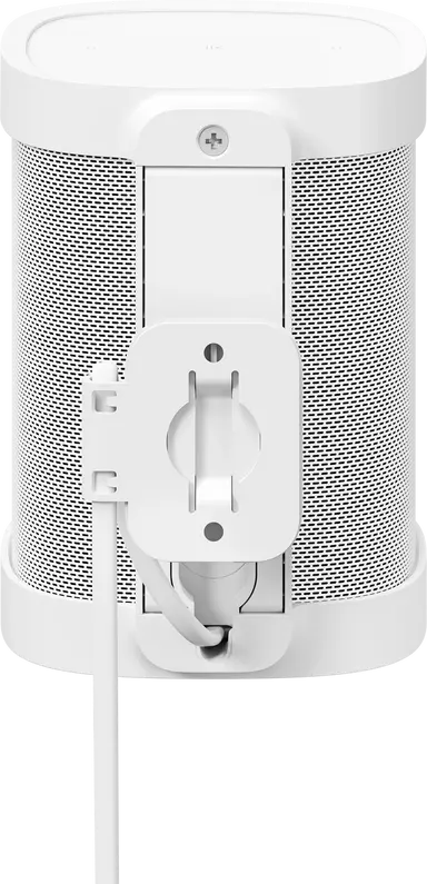 Rear close up image of White Sonos One Wall Mount
