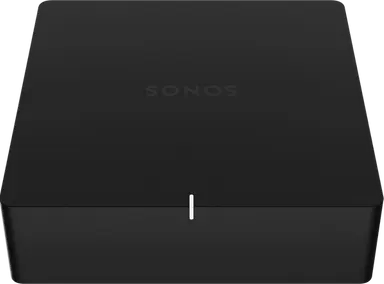 Slightly above and from the front view of Sonos PORT Network Audio Streamer