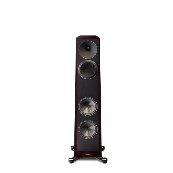 Midnight Cherry Paradigm Founder 80F Floorstanding Speaker front on without speaker grill