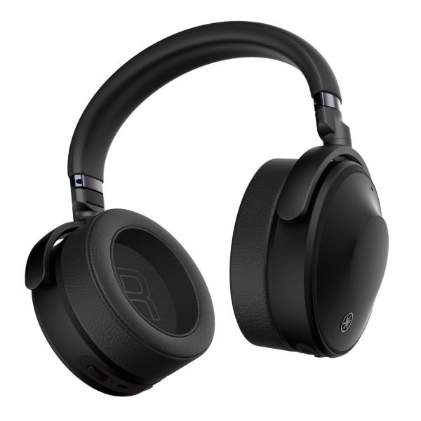 Yamaha YH-E700A Wireless Noise Cancelling Headphones image showing buttons and right earpad clearly