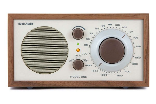 Tivoli Model One Front with FM selected for playback.