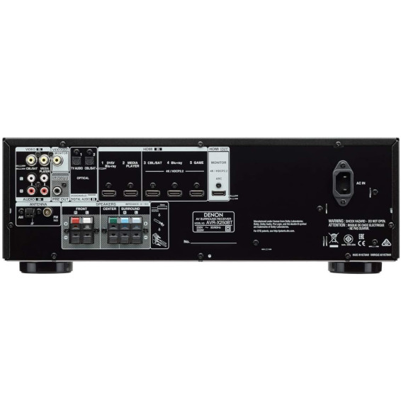Denon AVR-X250BT Reciever - Image 5